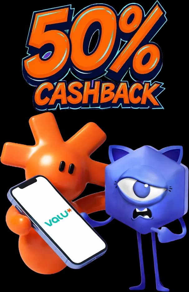 valU App - 50% Cashback